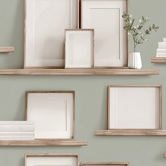 Dutch Wallcoverings Illusion M892-04 Groen / Wit / Beige 