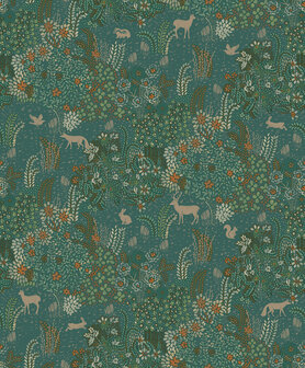 Dutch Wallcoverings Flora M867-04 - Groen