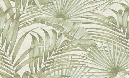 Noordwand Aura 42205 Groen - Metallic