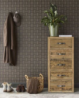 Eijffinger Riviera Maison 350566 (*Incl. Gratis Lijm) Bruin