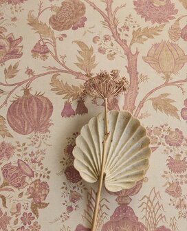 Eijffinger Amber Fotobehang 350684 (*Incl. Gratis Lijm) Roze Oranje