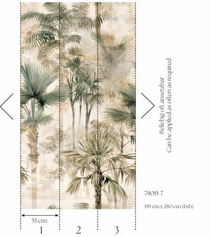 AS Creation Metropolitan Stories Hot Spots Fotobehang Groen - 79015-7 / 790157