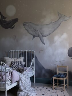 Bor&aring;stapeter Studio Whales in the sky 9456W