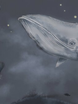 Bor&aring;stapeter Studio Whales in the sky 9458W
