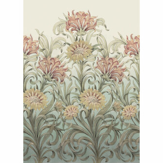 Casadeco Heritage (*Met Gratis Lijm!) HETA201257203 - Groen