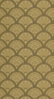 Casadeco Heritage (*Met Gratis Lijm!) HETA201192510 - Goud / Beige / Zilver