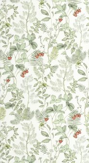 Casadeco Heritage (*Met Gratis Lijm!) HETA201217155 - Groen / Wit / Rood 