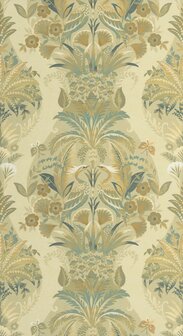 Casadeco Heritage (*Met Gratis Lijm!) HETA201227293 - Groen / Beige / Wit 