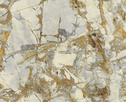 Dutch First Class Carrara 4 (*Met Gratis Lijm!) 45086620 Cr&egrave;me / Grijs / Goud 