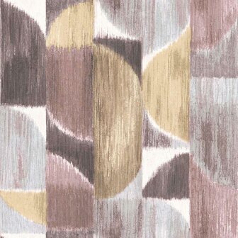 Noordwand Sintesi 27528 - Beige  / Paars