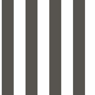 Noordwand Top Stripes 38449 - Zwart / Wit