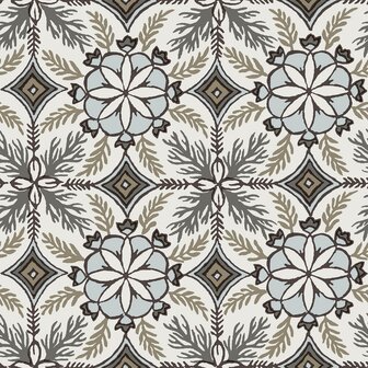 Noordwand Antibes AN28240 - Beige / Taupe / Blauw