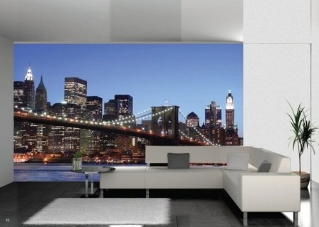 AG Design Fotobehang Brooklyn Bridge