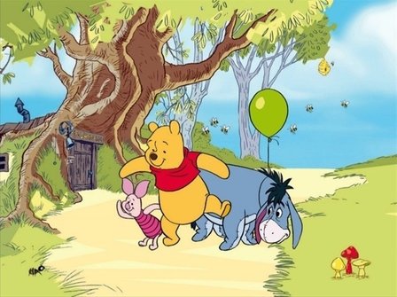 AG Design Fotobehang Disney Winnie the Pooh FTD0247