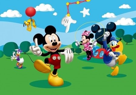 AG Design Fotobehang Disney Mickey Mouse FTD0253