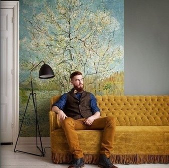 fotobehang BN Wallcoverings 30541 De roze perzikboom