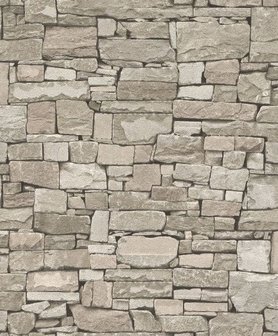 Shetland gebaar eerlijk Vlies 859119 Modern Surfaces steen-look, grijs - Behangkoopjes