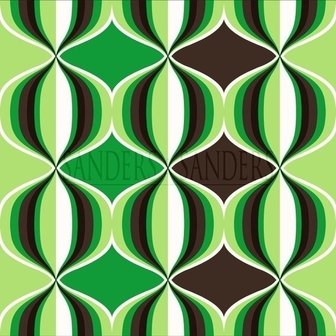 Sanders &amp; Sanders Trends &amp; More behang 935230 - Groen