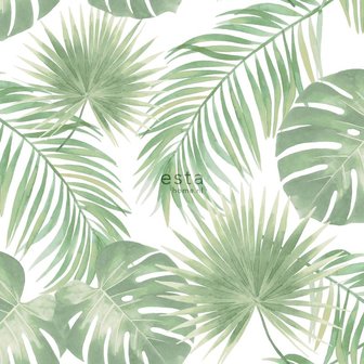 Esta Home Jungle Fever 139012 (*Gratis Lijm Actie) - Groen