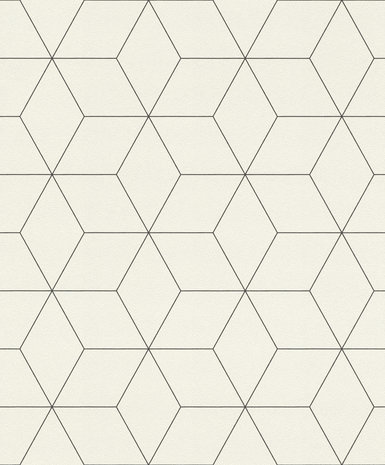 Rasch Selection Collectie 624304 Hexagone