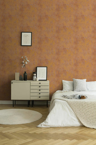 AS Creation New Walls 37425-3 | 374253 - Oranje / Bruin