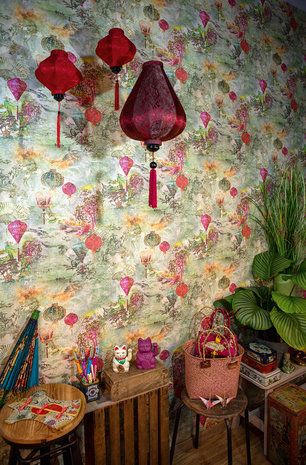 AS Creation Asian Fusion 37466-1 | 374661 - Groen