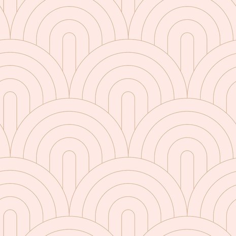 Esta Art Deco 139217 (*Gratis Lijm Actie) - Roze