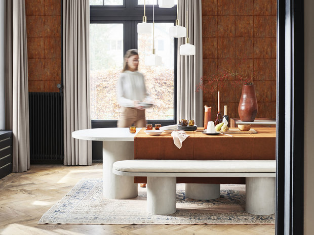 BN Wallcoverings Imagine 221072 - koper/roest