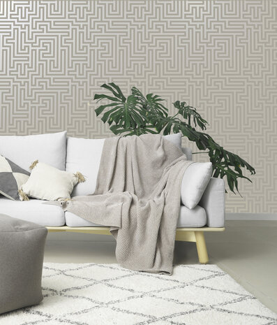 Dutch Wallcoverings Indulgence 12911 Taupe