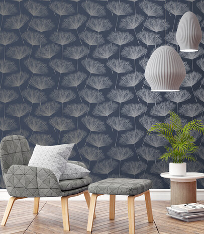 Dutch Wallcoverings Indulgence 12922 Navy