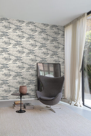 Dutch Wallcoverings Asperia A58102 grijs