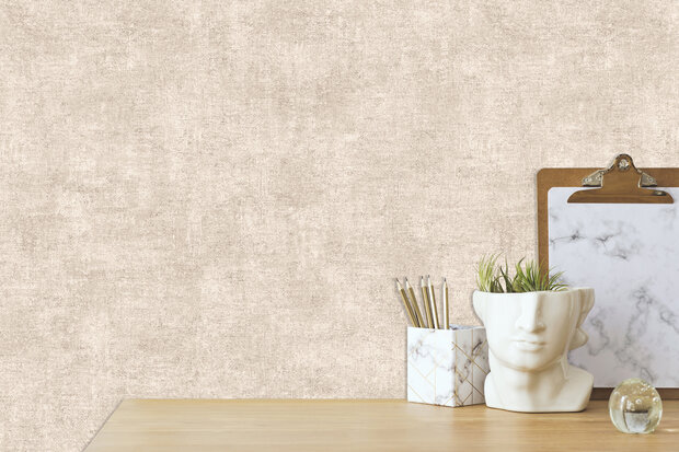 Dutch Wallcoverings Structures A137-08 beige glitter