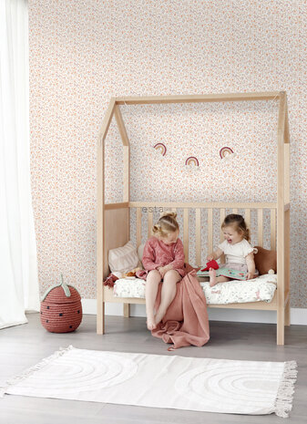 Esta Home To the Moon and Back 139579 (*Gratis Lijm Actie) - Terracotta - Roze - Multicolour