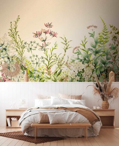 AS Creation The Wall Beige - 38277-1 - 382771 - Beige / Groen