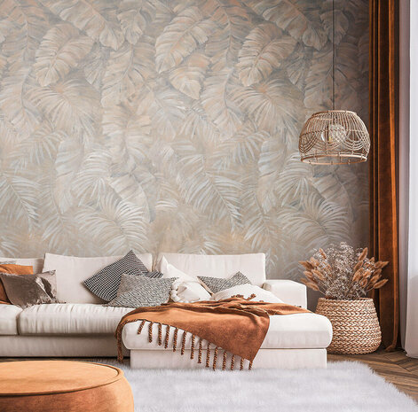 AS Creation The Wall Travel Styles Bruin - 39262-1 - 392621 - Bruin / Beige