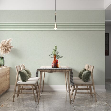 Noordwand Shades Iconic Behangrand 34460 Groen