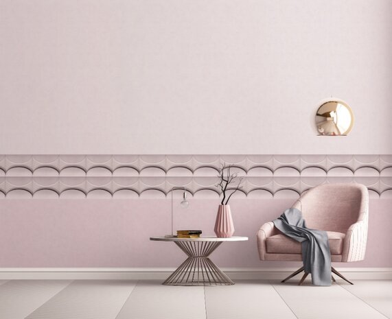 Noordwand Shades Iconic 34421 Roze - The New Textures Book