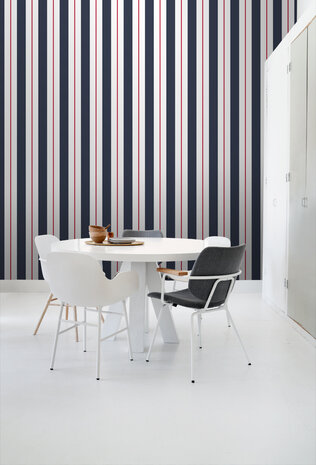 Esta Home Strepen 136415 (*Gratis Lijm) Rood Blauw