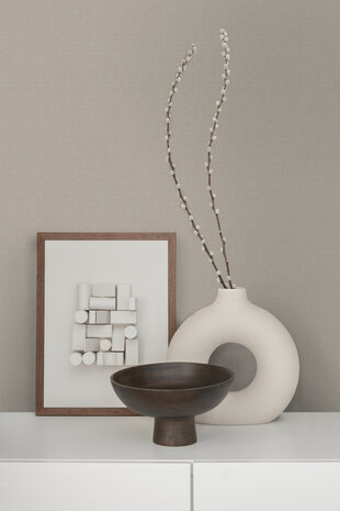 Esta Home Linnen 127645 (*Gratis Lijm) Bruin