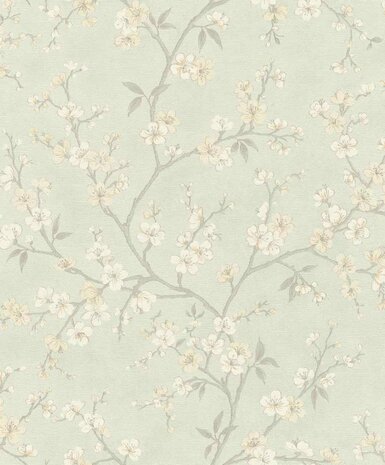 Rasch Country Charme 456769 Blauw