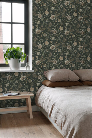 Esta Home Bloom Zwart Groen 139417 (*Gratis Lijm Actie)