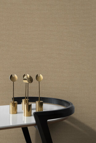 Dutch Wallcoverings Linnen Touch LT10020 Bruin