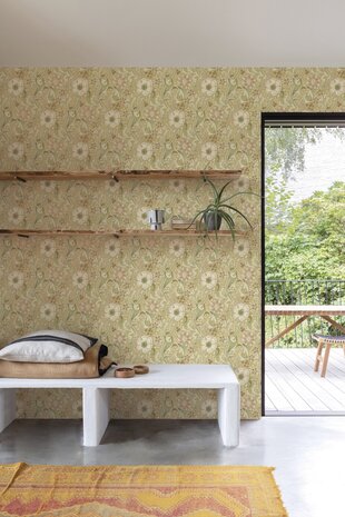 HookedOnWalls BLOMKVIST FREYA 29135 Geel (Incl. Gratis Lijm*)