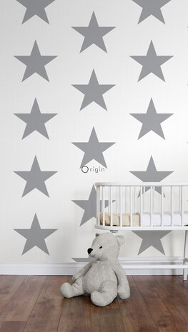 Origin Wallcoverings Precious (Met Gratis Lijm!) 347672 - Zwart / Wit