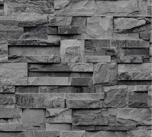 Dutch Wallcoverings Bluff J274-09 Leisteen Behang