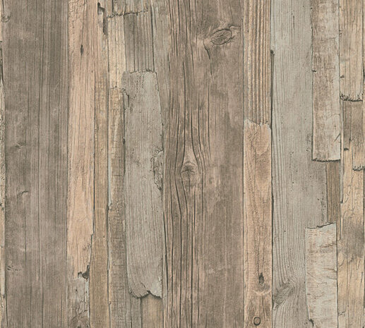 AS Creation Elements 95405-3 - 954053 Beige / Bruin Behang
