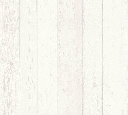 AS Creation 111 Shades of White 8550-46 - 855046 - Wit / Grijs Behang