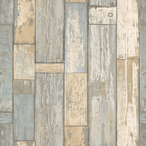 Dutch Exposed Warehouse behang ew3401 hout Behang