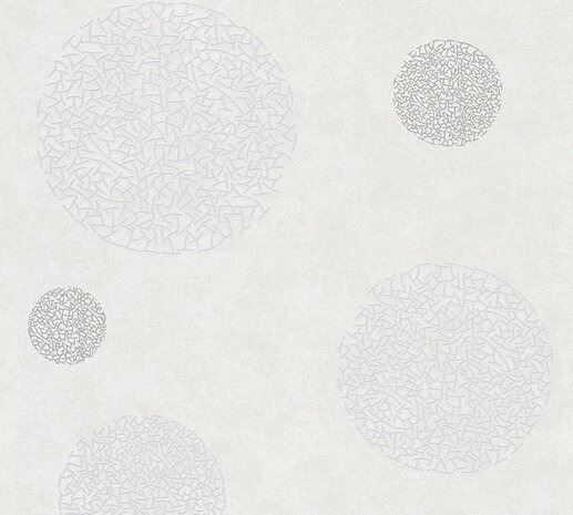 AS Creation New Life 96040-2 - 960402 - Beige / Zilver Behang