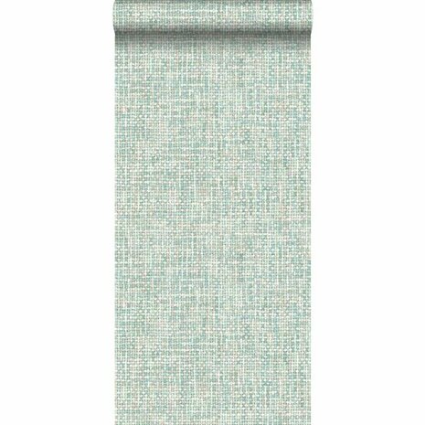 Esta Boho Chic 148662 - Turquoise - Groen Behang